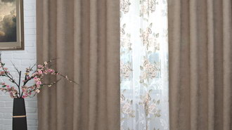 Decorative curtains Flower Shinil x-pesok