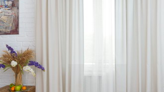 Decorative curtains Rulli beige
