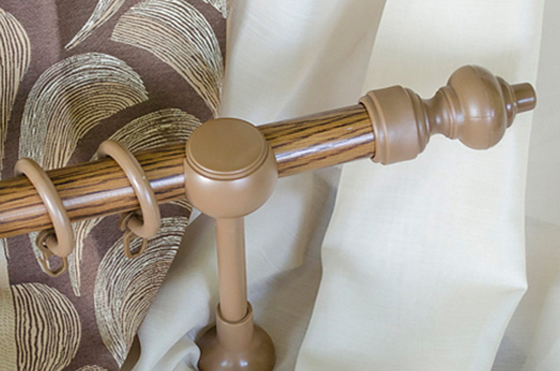 Plastic CURTAIN POLES WHOLESALE from the manufacturer