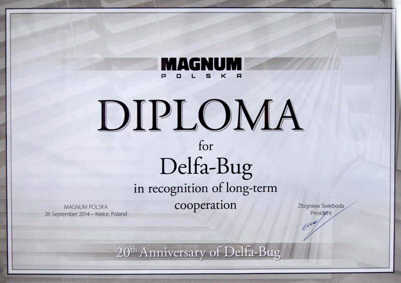 Диплом MAGNUM